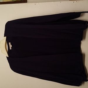 Navy pull over sweater